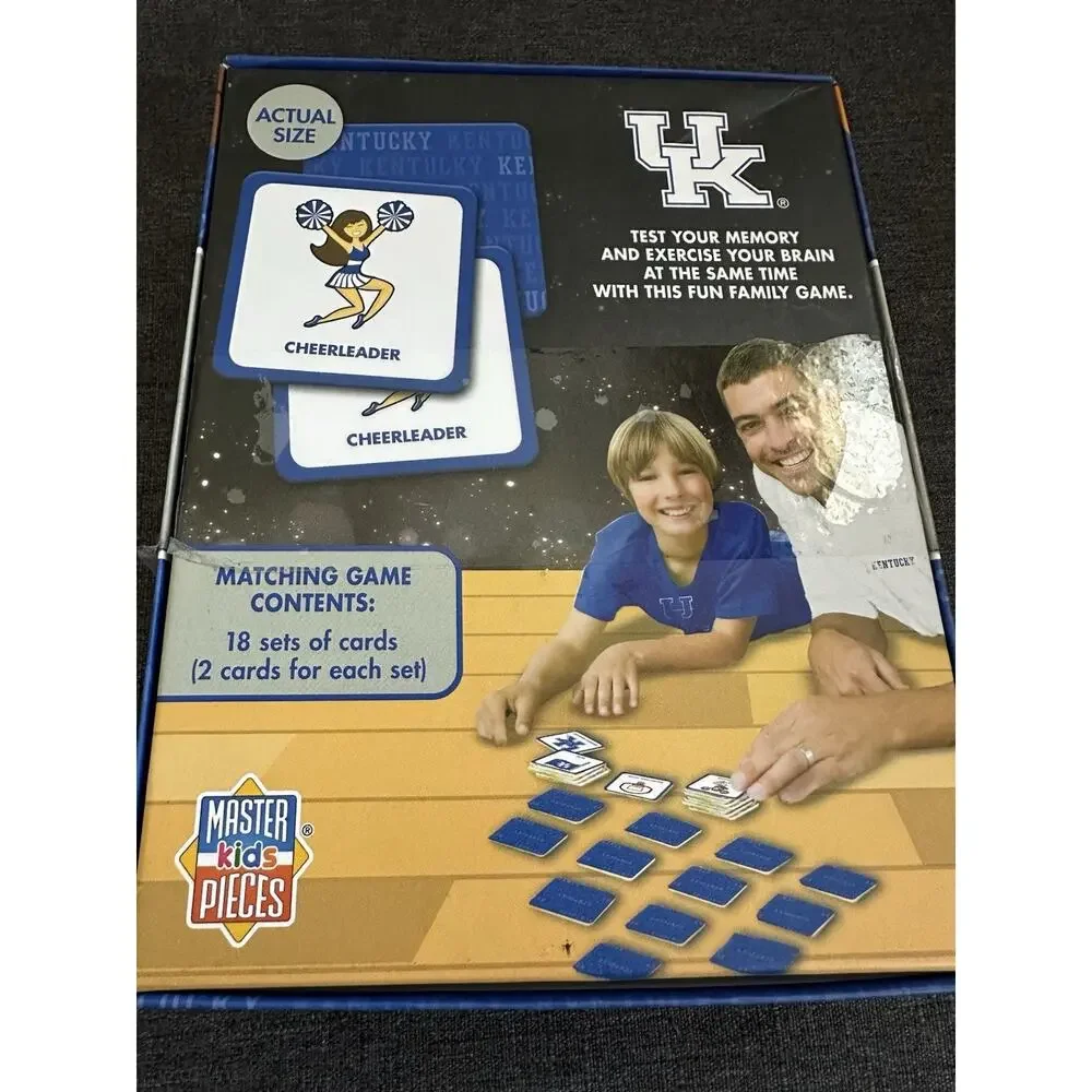 Kentucky Wildcats UK Matching Game MasterPieces 36 Cards Complete NCAA